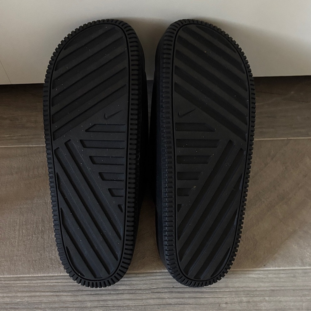 Nike Black Slide Slides M11 - W12 - Picture 4 of 4